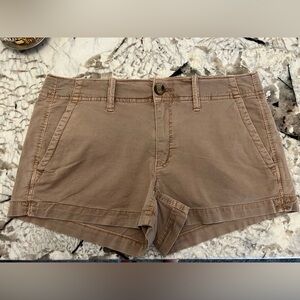 American Eagle Outfitters Dark Khaki Cargo Shorts
